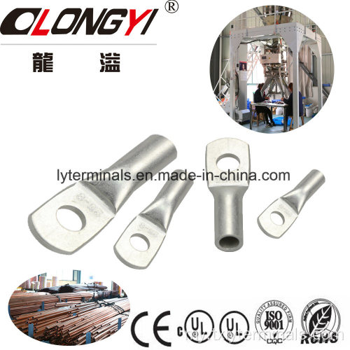 cable connector ကြေးနီအလူမီနီယမ် Bimetallic terminal lugins